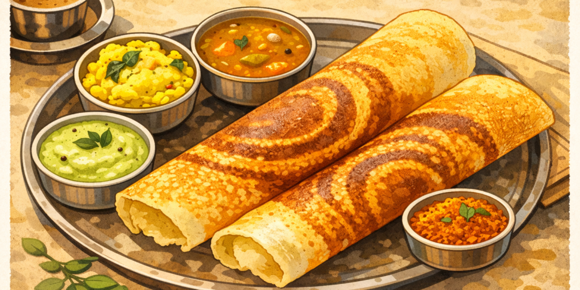 Dosa Recipe: Learn to Make Crispy South Indian Dosai