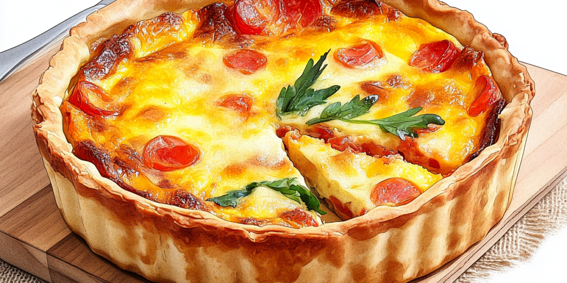 Quiche Lorraine: A Classic French Savoury Tart