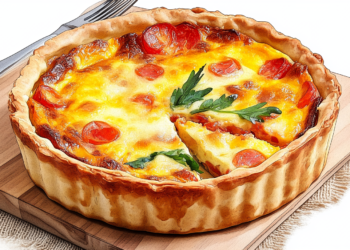 Quiche Lorraine: A Classic French Savoury Tart
