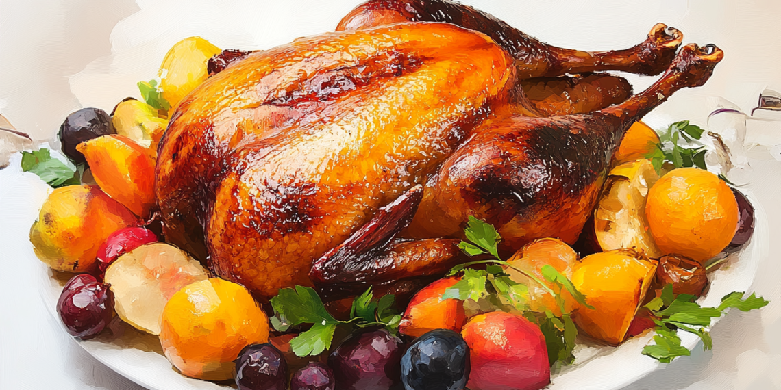 The Art of Roasting a Goose: A Festive Feast Made Simple