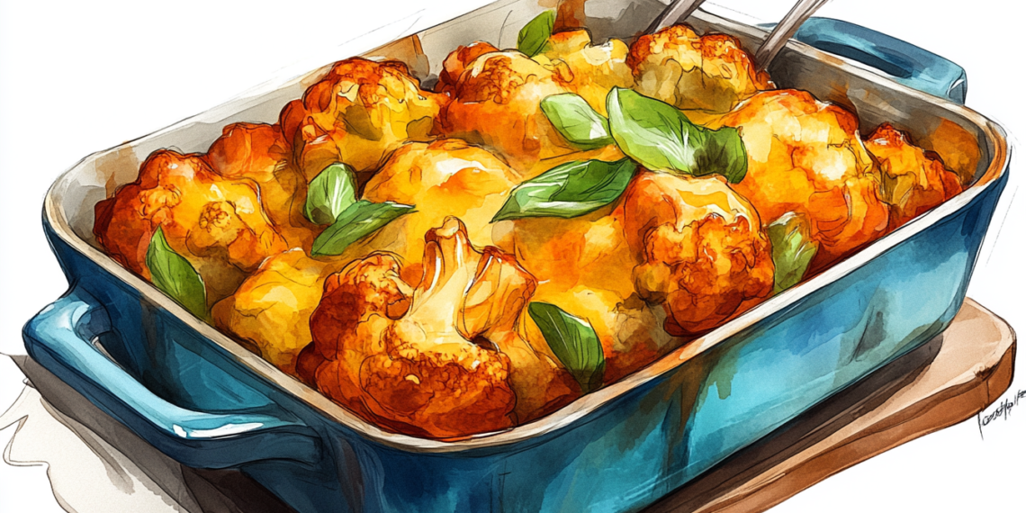 Roast Cauliflower Thermidor: A French Classic, Reimagined