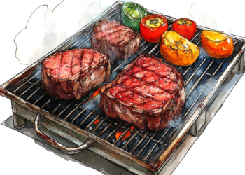 Grilling (UK) or Broiling (US): Cooking with Direct Heat