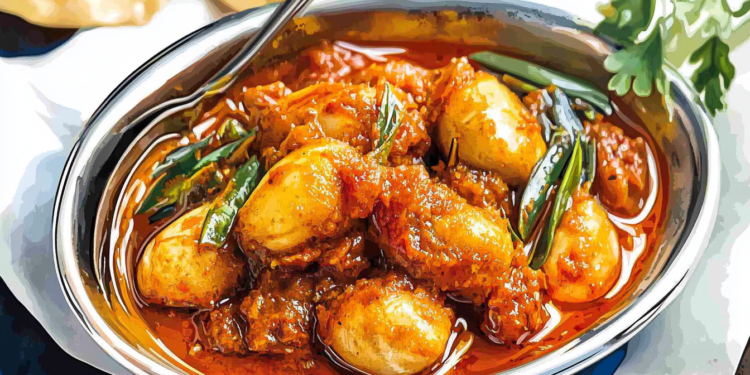 Bengali Aloor Dum Recipe: Niramish Style Curry with Luchi