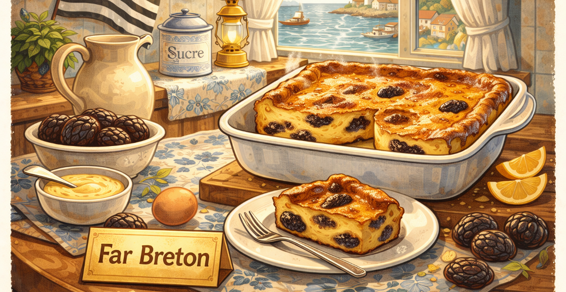 Far Breton: Brittany’s Classic Prune Flan