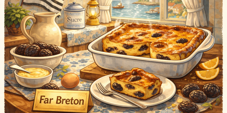 Far Breton: Brittany’s Classic Prune Flan