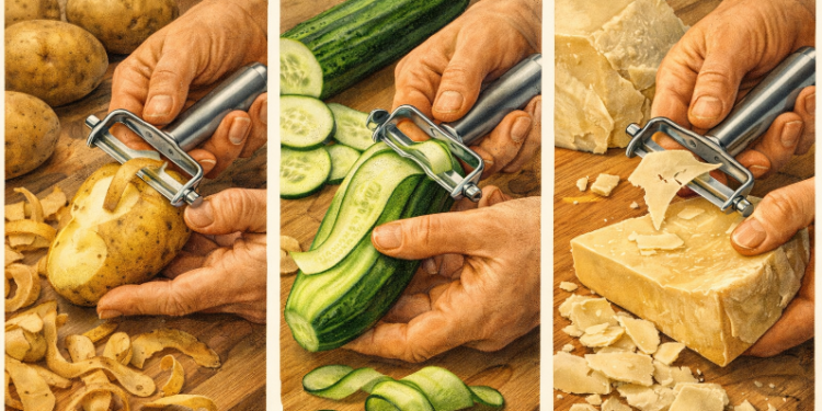 The Humble Peeler: A Blade That Shapes Our Kitchens