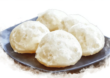 Luchi in Bengali Kitchen