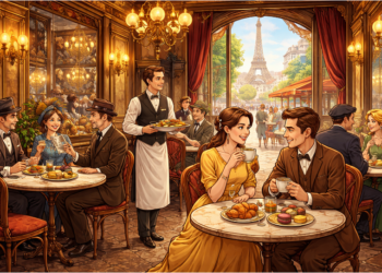 19th-Century Parisian Cafés and Intellectual Eating