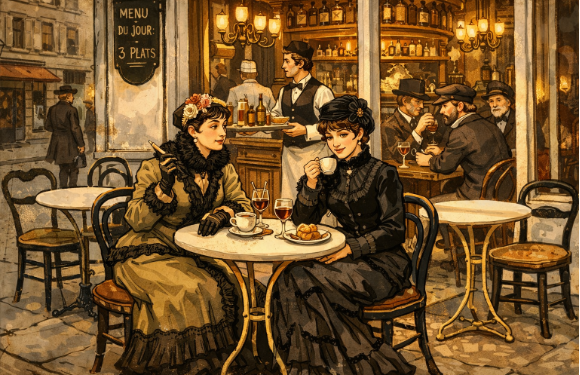 Rise of Bistro Culture Post-1870