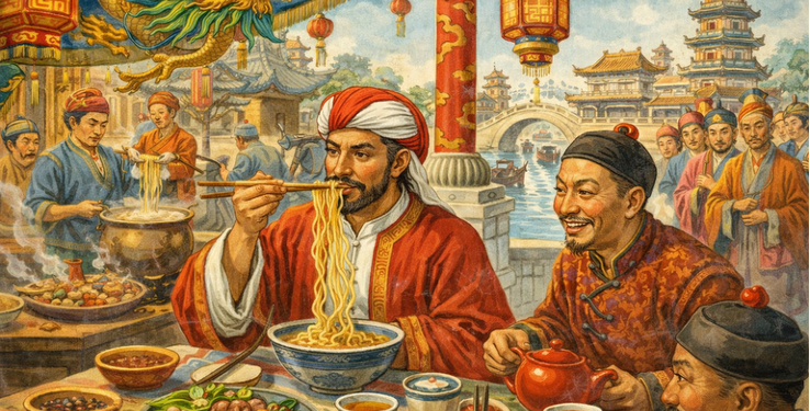 How pasta came to Italy