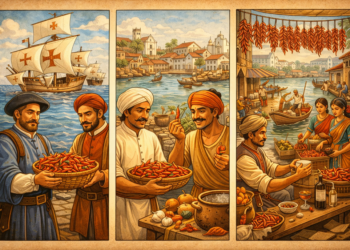 The Portuguese Introduction of Chillies to Goa