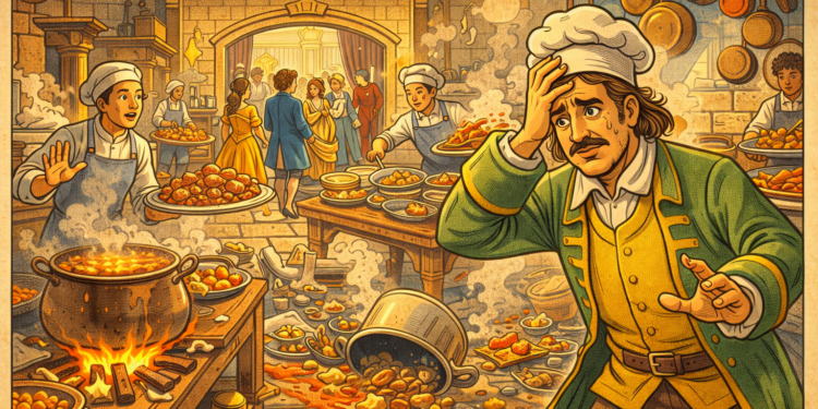 Vatel’s Tragic Death at Louis XIV’s Banquet