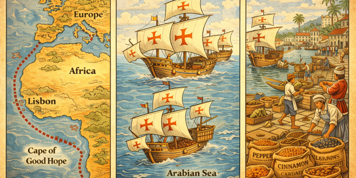 Spice Routes from Malabar to Europe