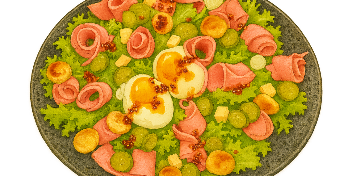 My Take on the Classic Parisian Salad: Skills, Craft, and a Little Paris Nostalgia