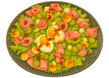 My Take on the Classic Parisian Salad: Skills, Craft, and a Little Paris Nostalgia