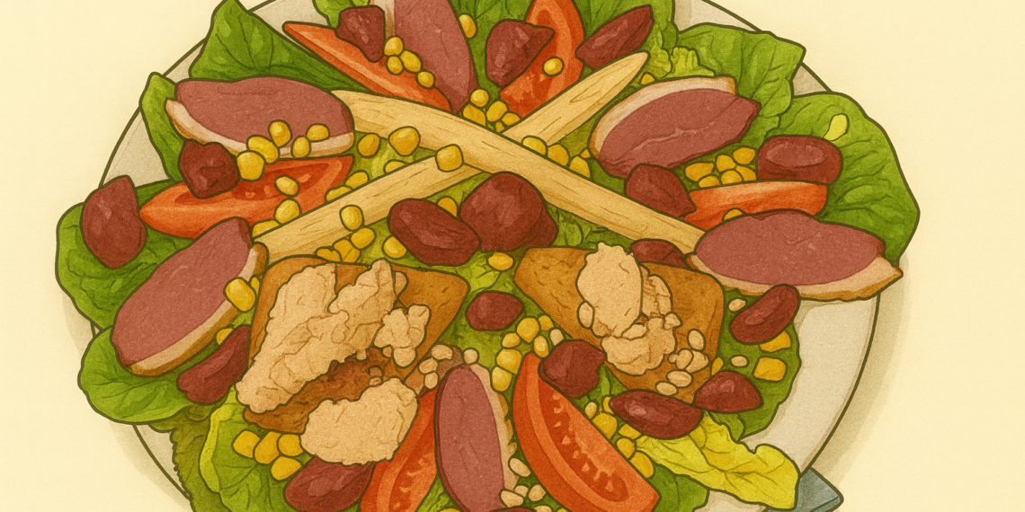 Salade Landaise: Warm Elements and French South-West Abundance