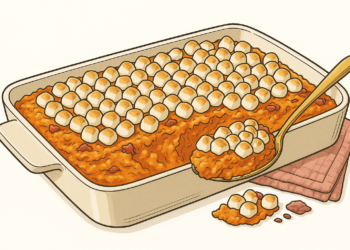 A Sweet Potato Casserole for Crowded Tables