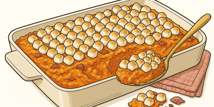 A Sweet Potato Casserole for Crowded Tables