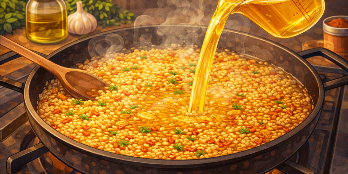 Bomba Rice and Absorption Cooking