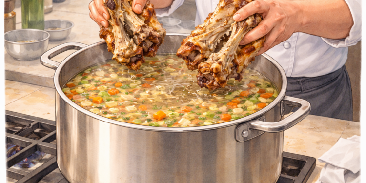 Chicken Stock (Fond de volaille)