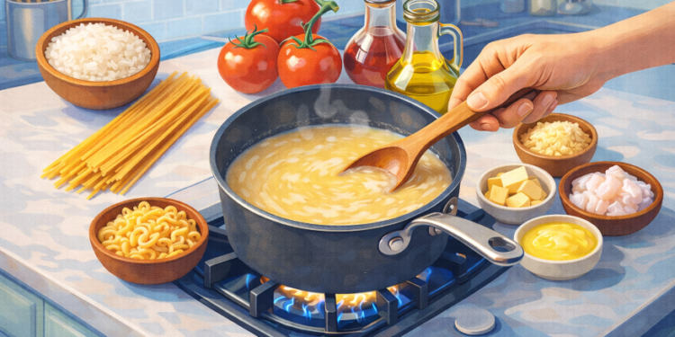 Fat, Acid, Starch: A Universal Framework for Cooking