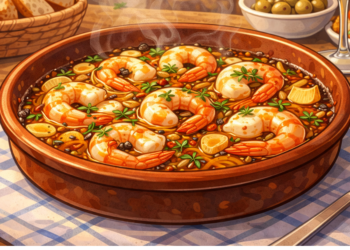 Gambas al Ajillo: Simplicity, Heat, and Timing