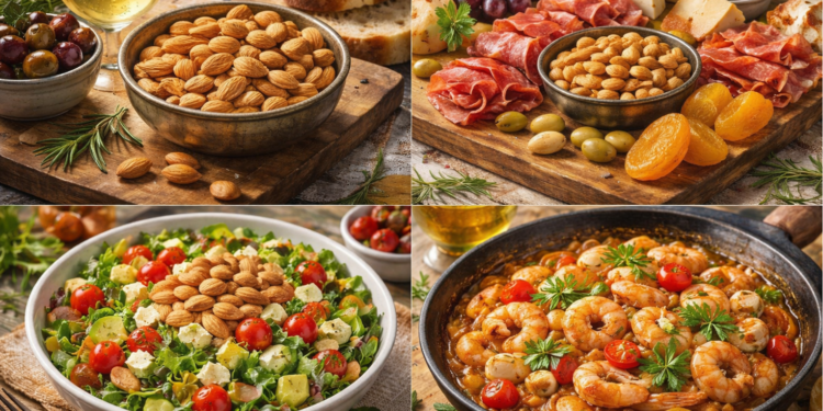 Spanish almonds & Marcona nuts in cooking