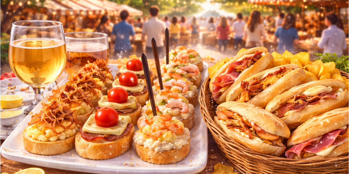 Montaditos and open sandwiches