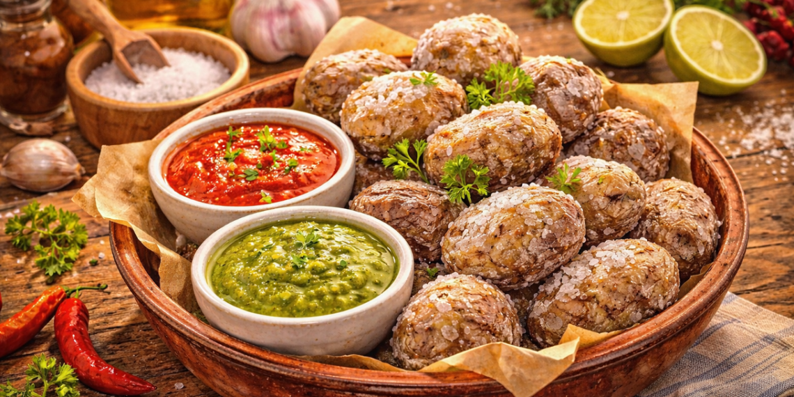Canarian wrinkled potatoes (papas arrugadas)