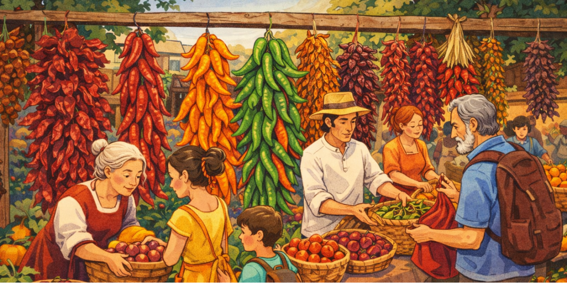 Regional chilies and peppers of Spain