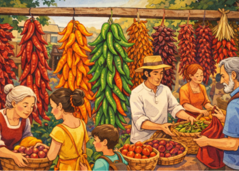 Regional chilies and peppers of Spain