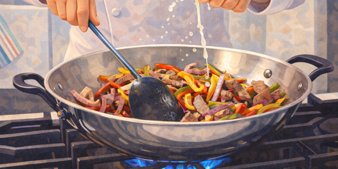Sautéing (sauter)
