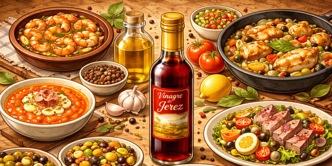 Sherry vinegar in Spanish cooking