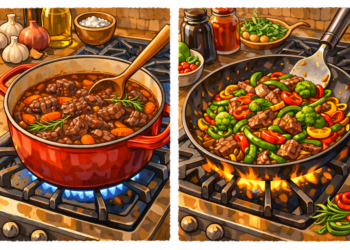 How Heat Shapes Flavour: Slow Cooking vs Fast Cooking