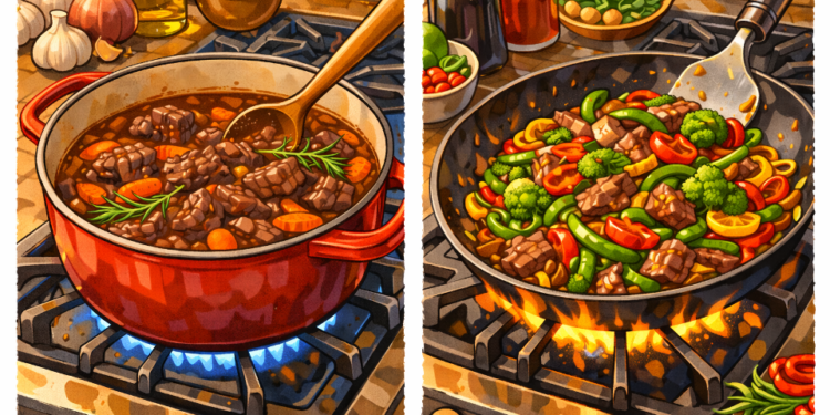 How Heat Shapes Flavour: Slow Cooking vs Fast Cooking