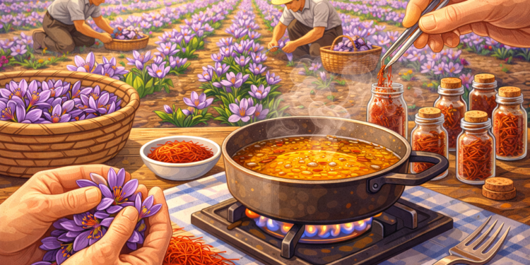 Spanish Saffron: Time, Precision, and Quiet Power