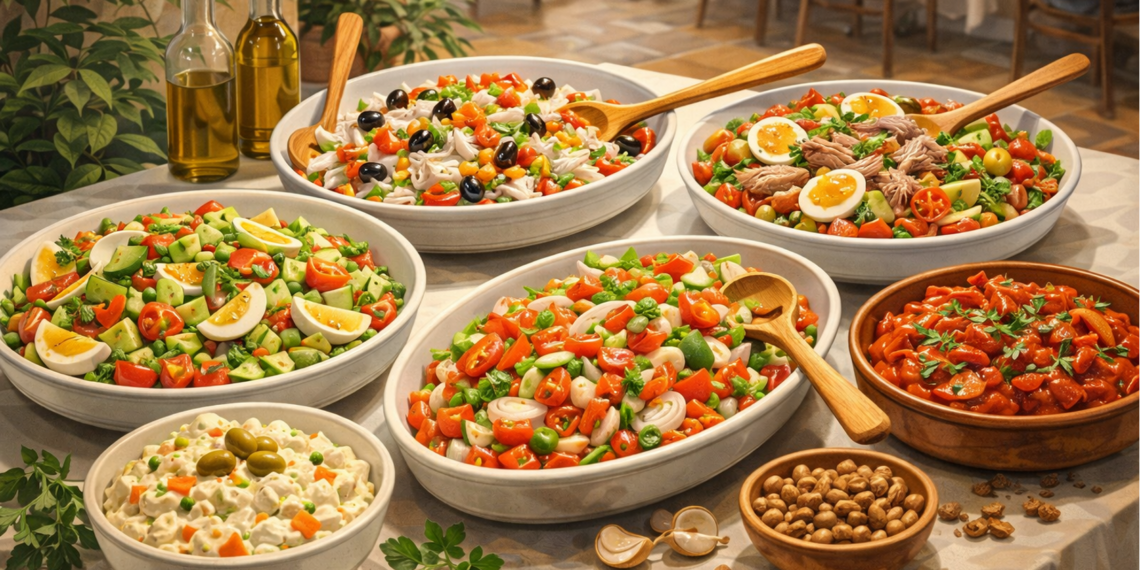 Spanish salad culture — ensaladilla rusa & more