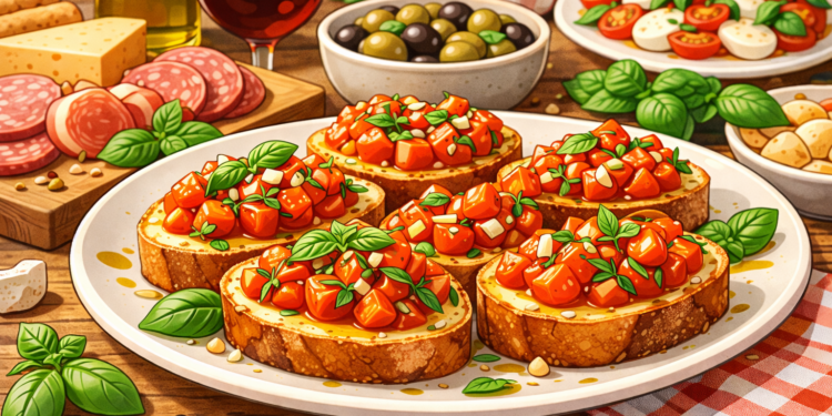 Bruschetta: easy but full of personality