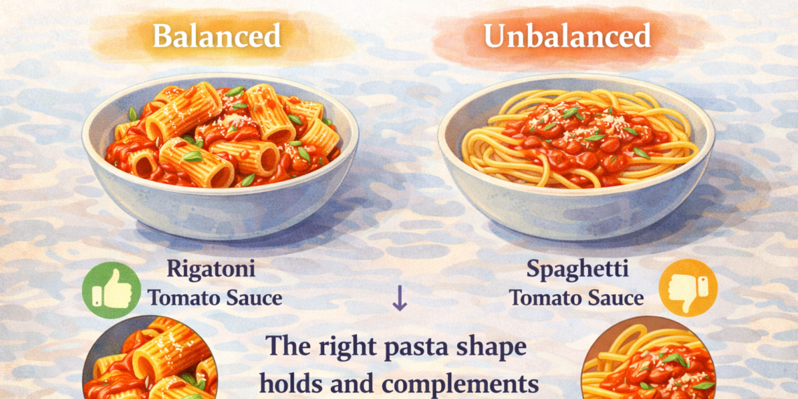 Why Pasta Shape Matters
