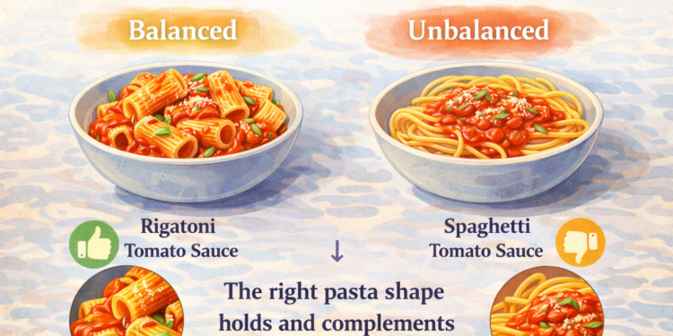 Why Pasta Shape Matters
