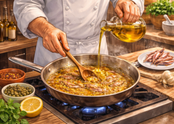 Why Anchovies Melt into Sauces