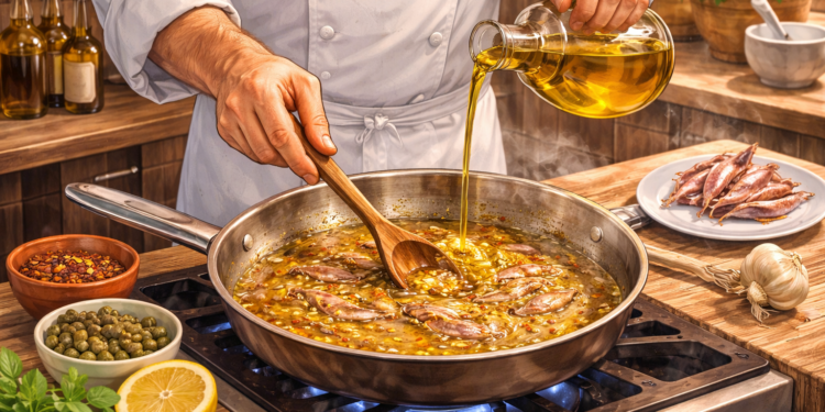 Why Anchovies Melt into Sauces