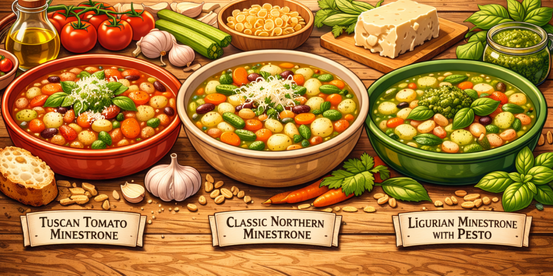 Minestrone Across the Regions of Italy