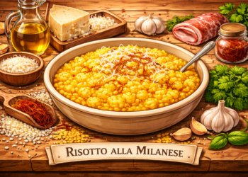 Risotto alla Milanese — Gold on a Plate
