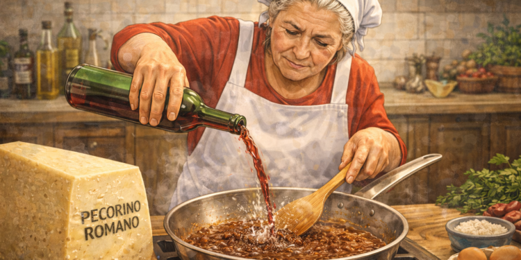 Deglazing in Italian Kitchens
