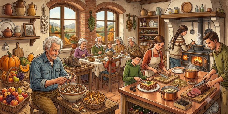 Autumn: Mushrooms, Chestnuts, and Game
