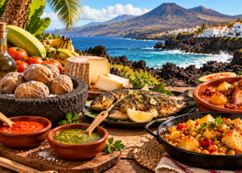 Canarian Cuisine: A Volcanic Table – Island Flavors Shaped by Fire and the Atlantic