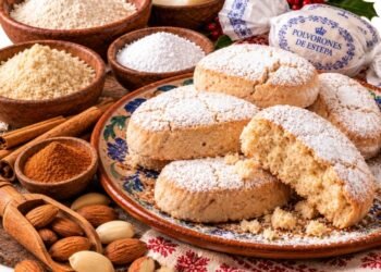 Polvorones: The Crumbling Christmas Shortbread