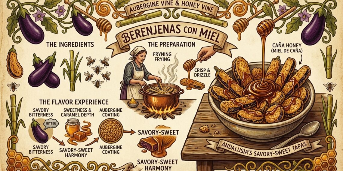 Berenjenas con Miel: Fried Aubergine with Cane Honey