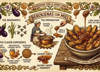 Berenjenas con Miel: Fried Aubergine with Cane Honey